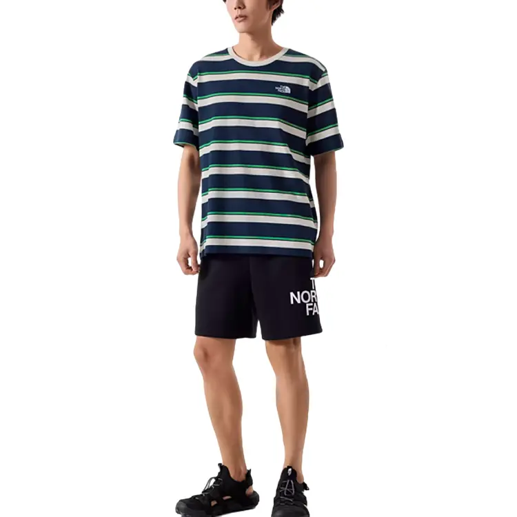 THE NORTH FACE Мужская футболка, цвет Blue/White 
THE NORTH FACE Мужская футболка, цвет Blue/White