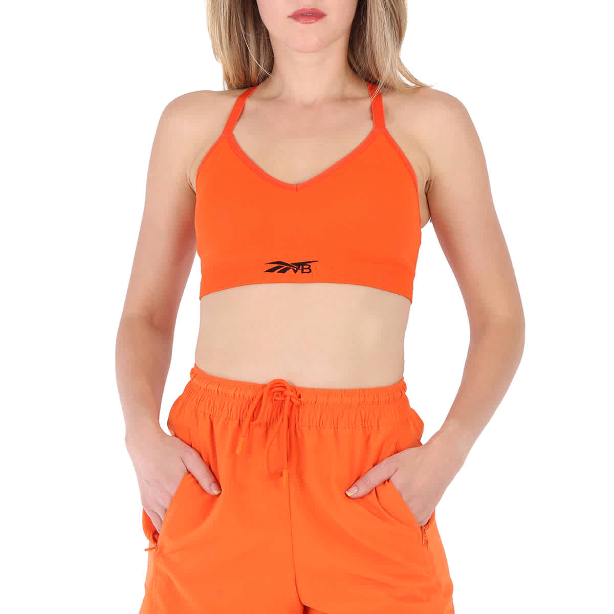 Женский спортивный бра Reebok Ultima Orange бесшовный, оранжевый
Женский спортивный бра Reebok Ultima Orange бесшовный, оранжевый