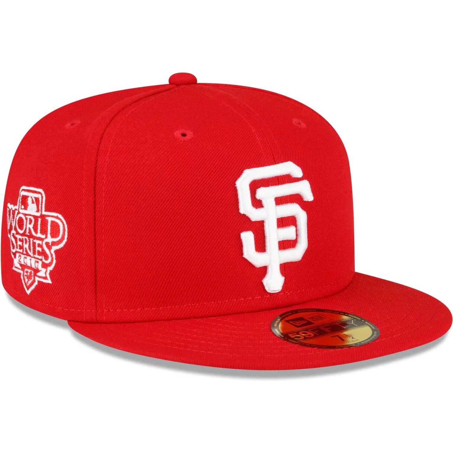 Мужская приталенная шляпа New Era Red San Francisco Giants с нашивкой на боку 59FIFTY
Мужская приталенная шляпа New Era Red San Francisco Giants с нашивкой на боку 59FIFTY