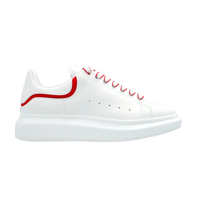 Кроссовки Alexander McQueen Alexander McQueen Oversized Sneaker 'New Tech Calf - White Red', белый 
Кроссовки Alexander McQueen Alexander McQueen Oversized Sneaker 'New Tech Calf - White Red', белый