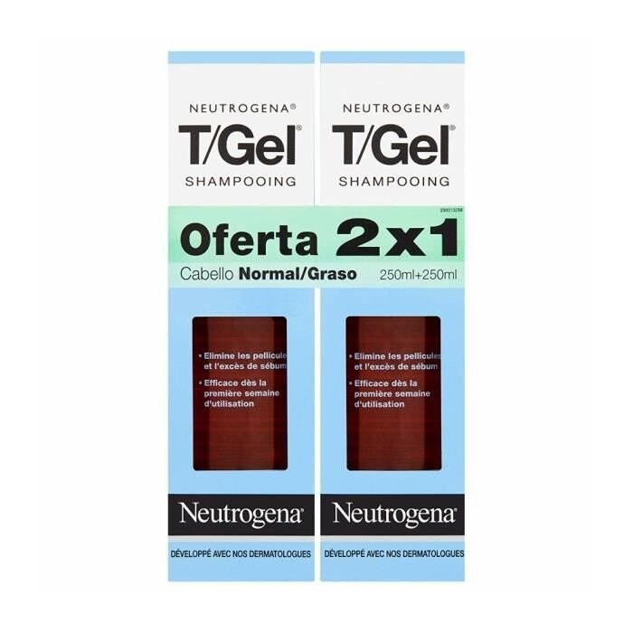 NEUTROGENA - Neutrogena T/Gel Шампунь для жирных и нормальных волос 2x250мл Inny Producent
NEUTROGENA - Neutrogena T/Gel Шампунь для жирных и нормальных волос 2x250мл Inny Producent