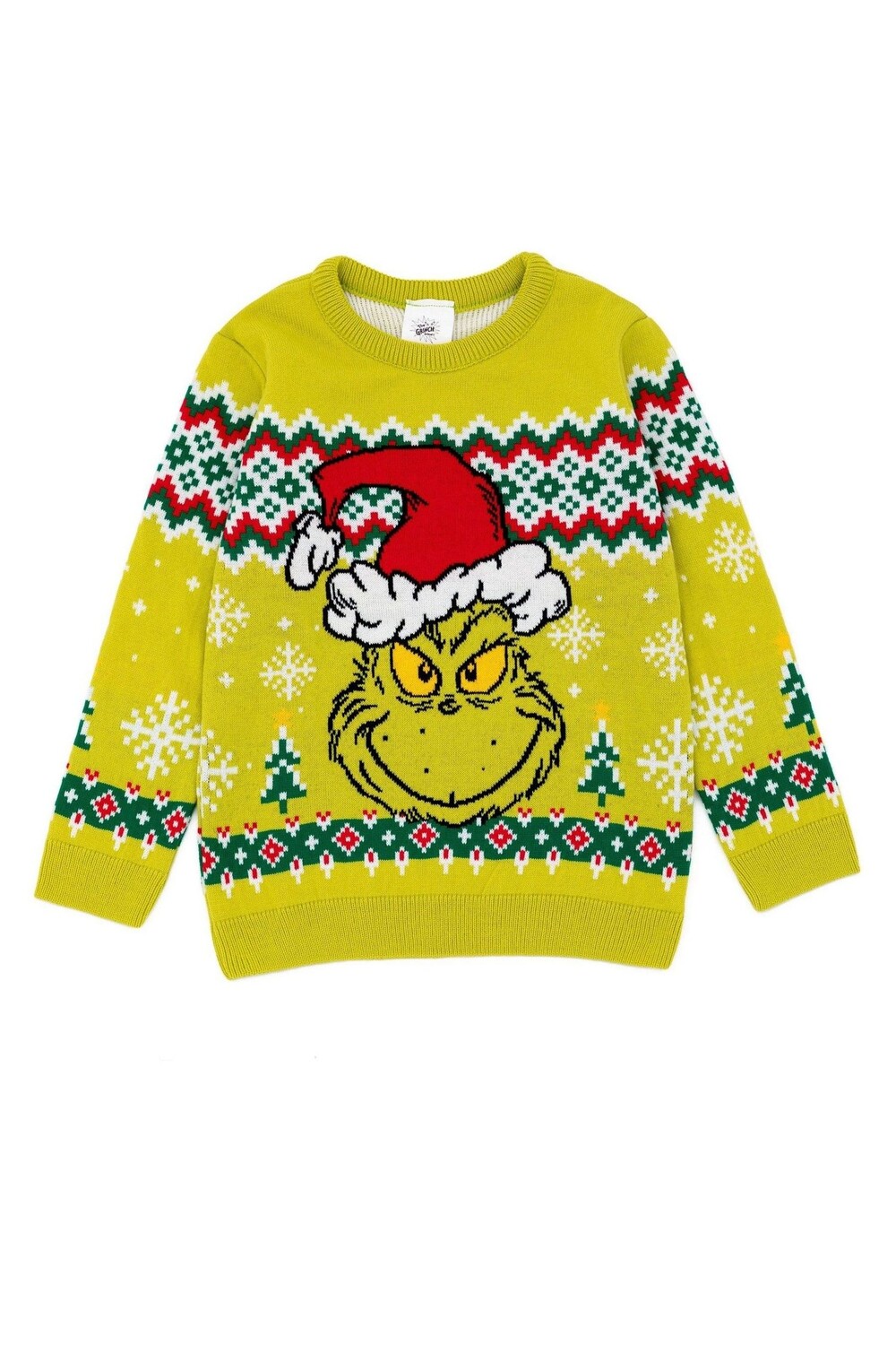Детский рождественский свитер с изображением Гринча Vanilla Underground, зеленый
Детский рождественский свитер с изображением Гринча Vanilla Underground, зеленый