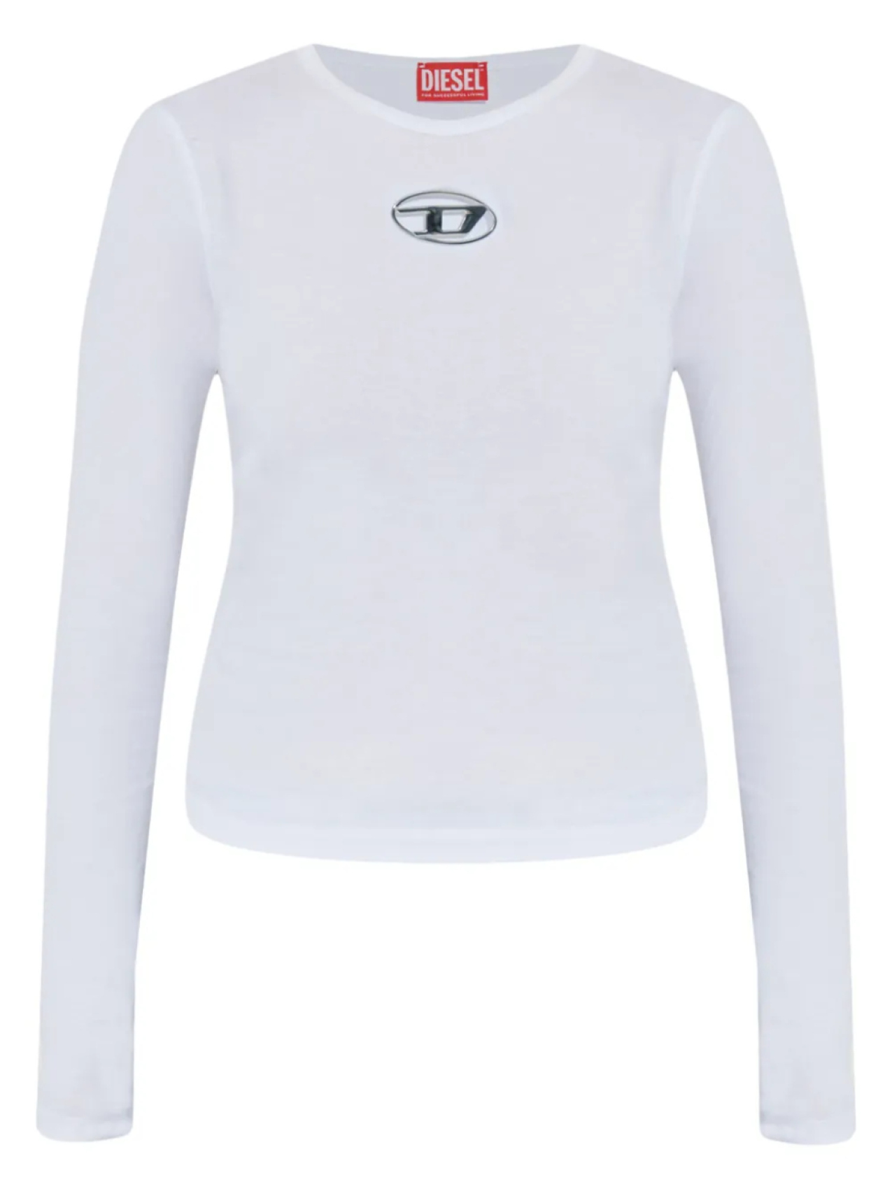 Футболка с длинными рукавами и логотипом Diesel, белый
Футболка с длинными рукавами и логотипом Diesel, белый