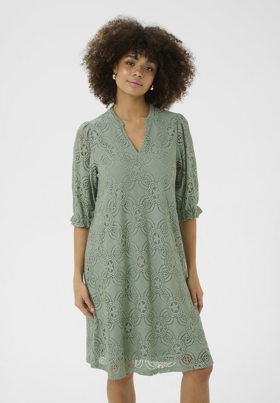 Платье Culture CUolu Short sleeve lace, Green Milieu/Green
Платье Culture CUolu Short sleeve lace, Green Milieu/Green