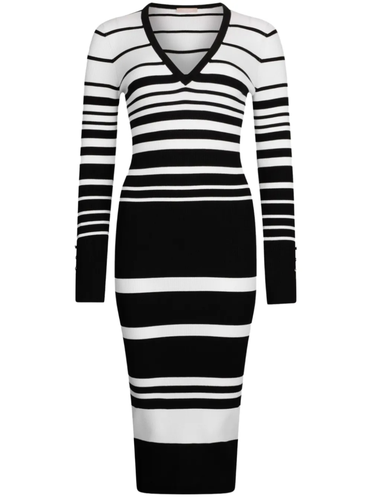 LIU JO Полосатое трикотажное платье, черный
LIU JO Полосатое трикотажное платье, черный