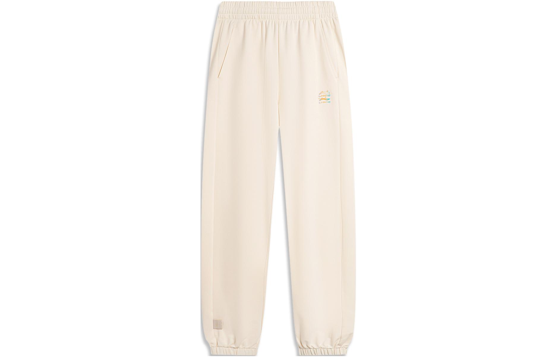 LINING Спортивные брюки Sports Life Collection вязаные женские Swan White B Regular
LINING Спортивные брюки Sports Life Collection вязаные женские Swan White B Regular