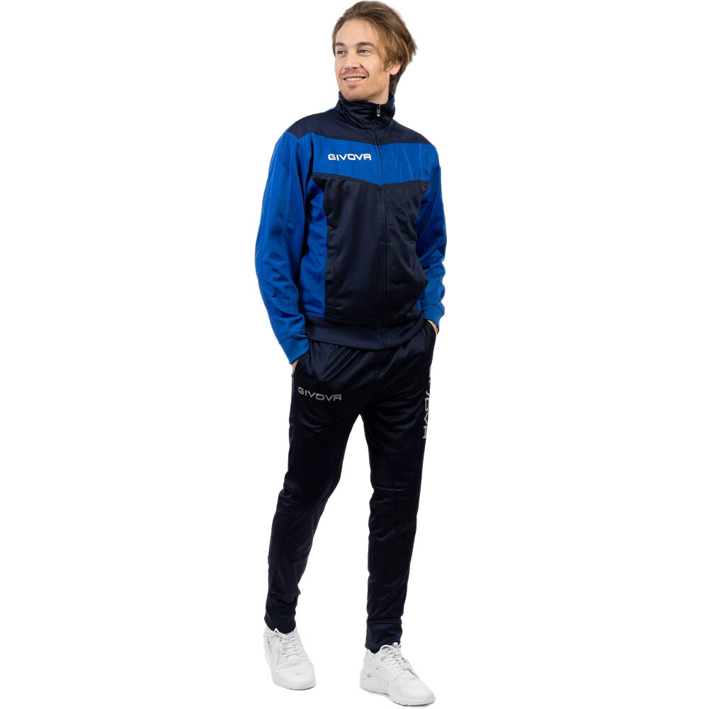 Givova Tuta Visa Роскошный мужской спортивный костюм металлик
Givova Tuta Visa Роскошный мужской спортивный костюм металлик