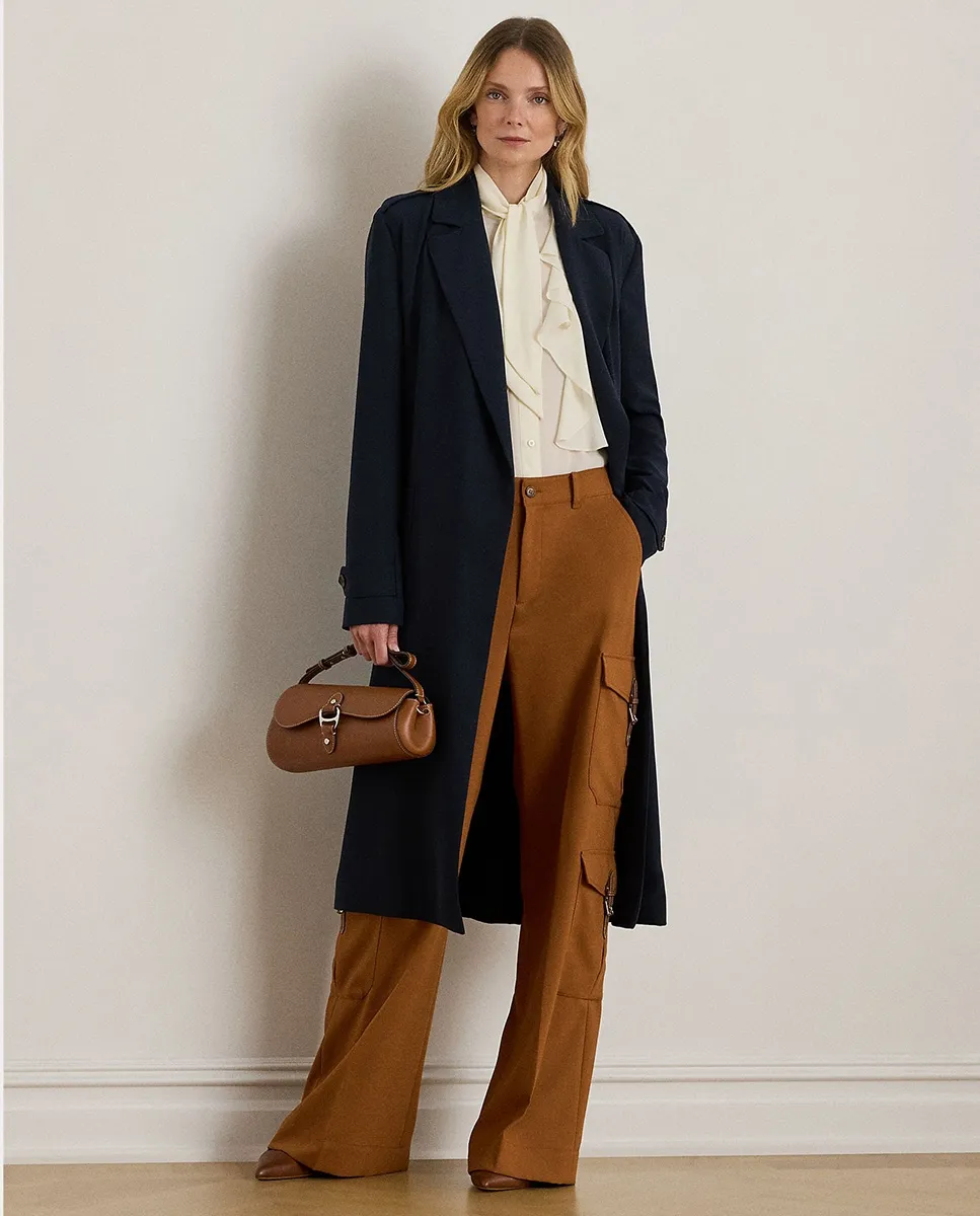 Женские широкие брюки с боковыми карманами Lauren Ralph Lauren, коричневый
Женские широкие брюки с боковыми карманами Lauren Ralph Lauren, коричневый