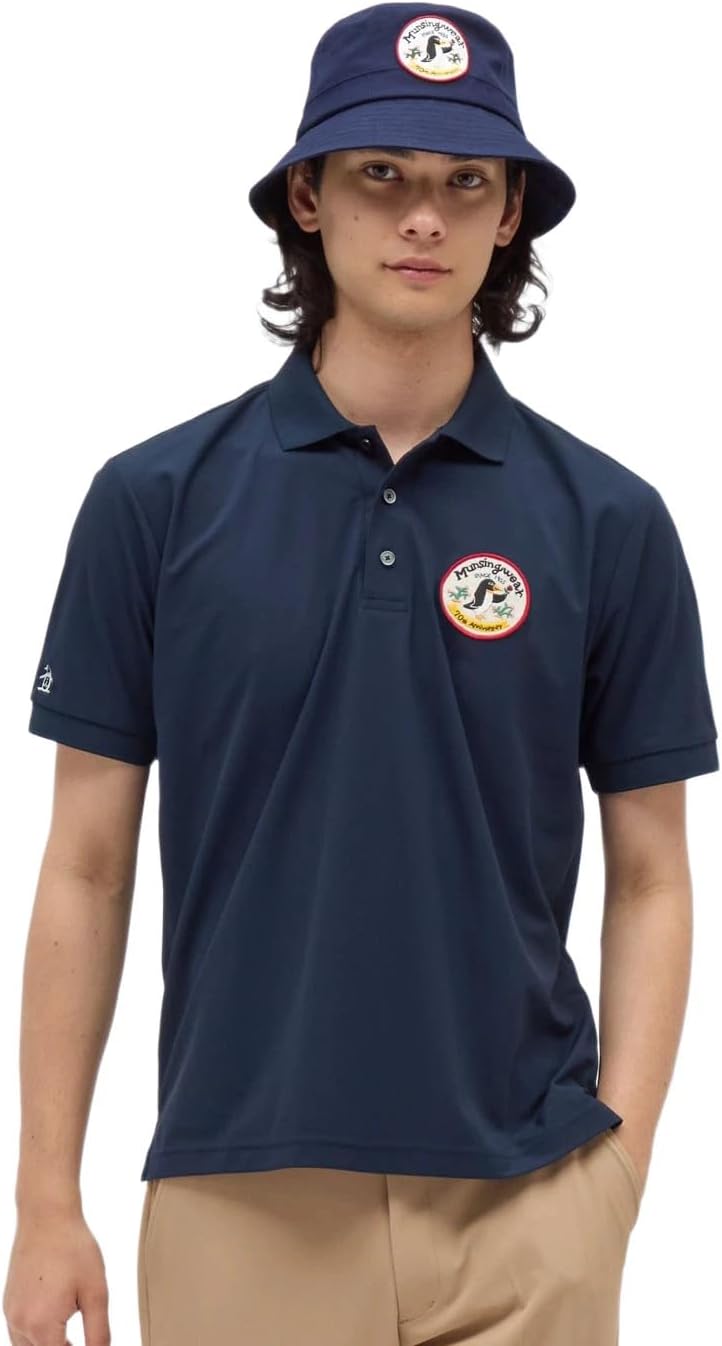 Мужская рубашка-поло Manning Wear MG5FHS27M с коротким рукавом, с длинным рукавом, с защитой от УФ-излучения, впитывающая пот, быстросохнущая, эластичная, для гольфа Munsingwear, темно-синий
Мужская рубашка-поло Manning Wear MG5FHS27M с коротким рукавом, с длинным рукавом, с защитой от УФ-излучения, впитывающая пот, быстросохнущая, эластичная, для гольфа Munsingwear, темно-синий