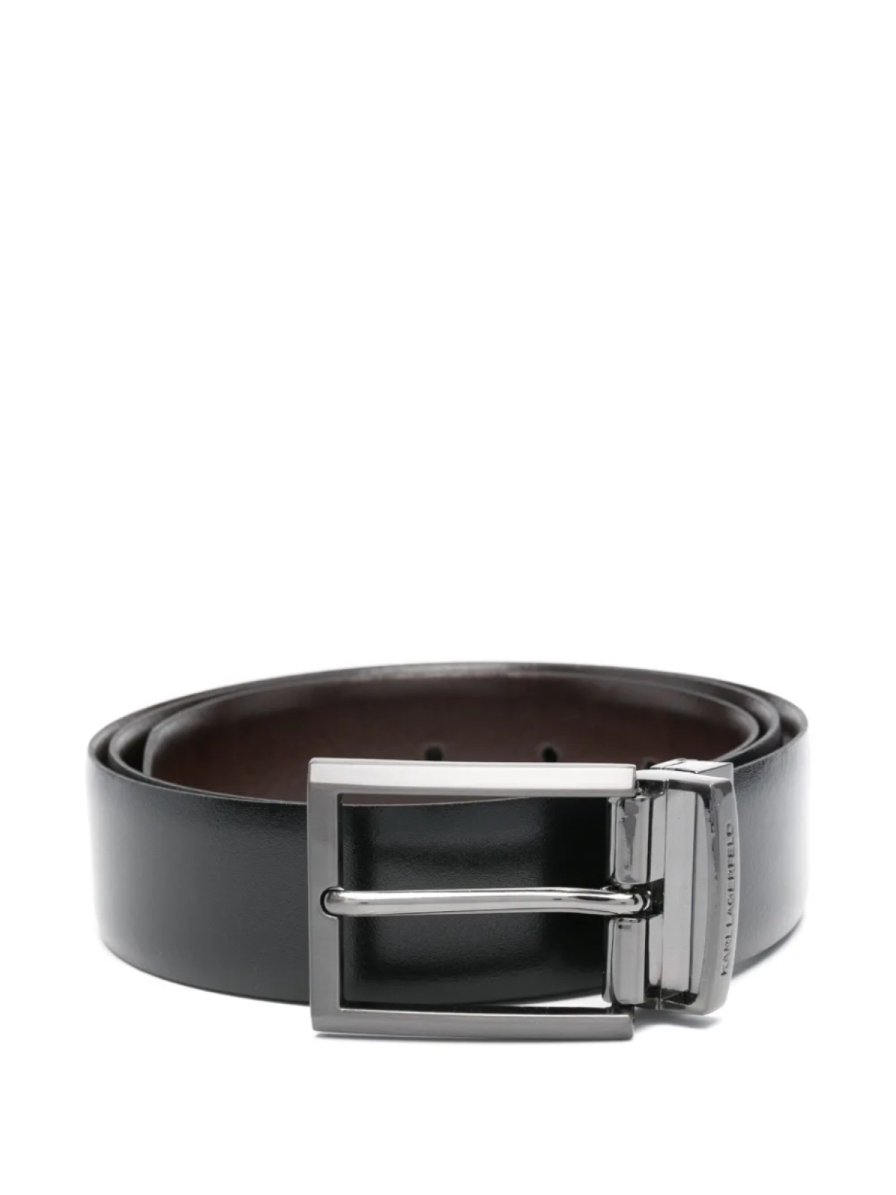 Кожаный ремень Карла Лагерфельда Karl Lagerfeld, черный
Кожаный ремень Карла Лагерфельда Karl Lagerfeld, черный