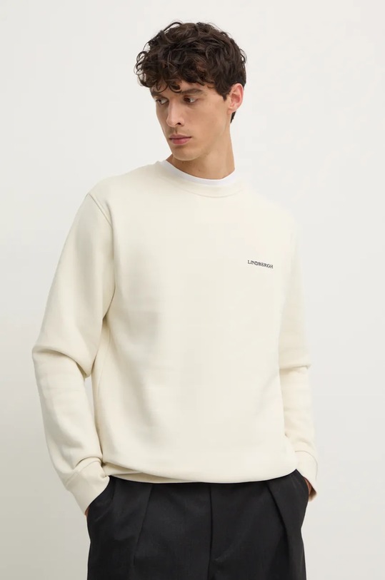 Хлопковая толстовка Lindbergh, бежевый
Хлопковая толстовка Lindbergh, бежевый