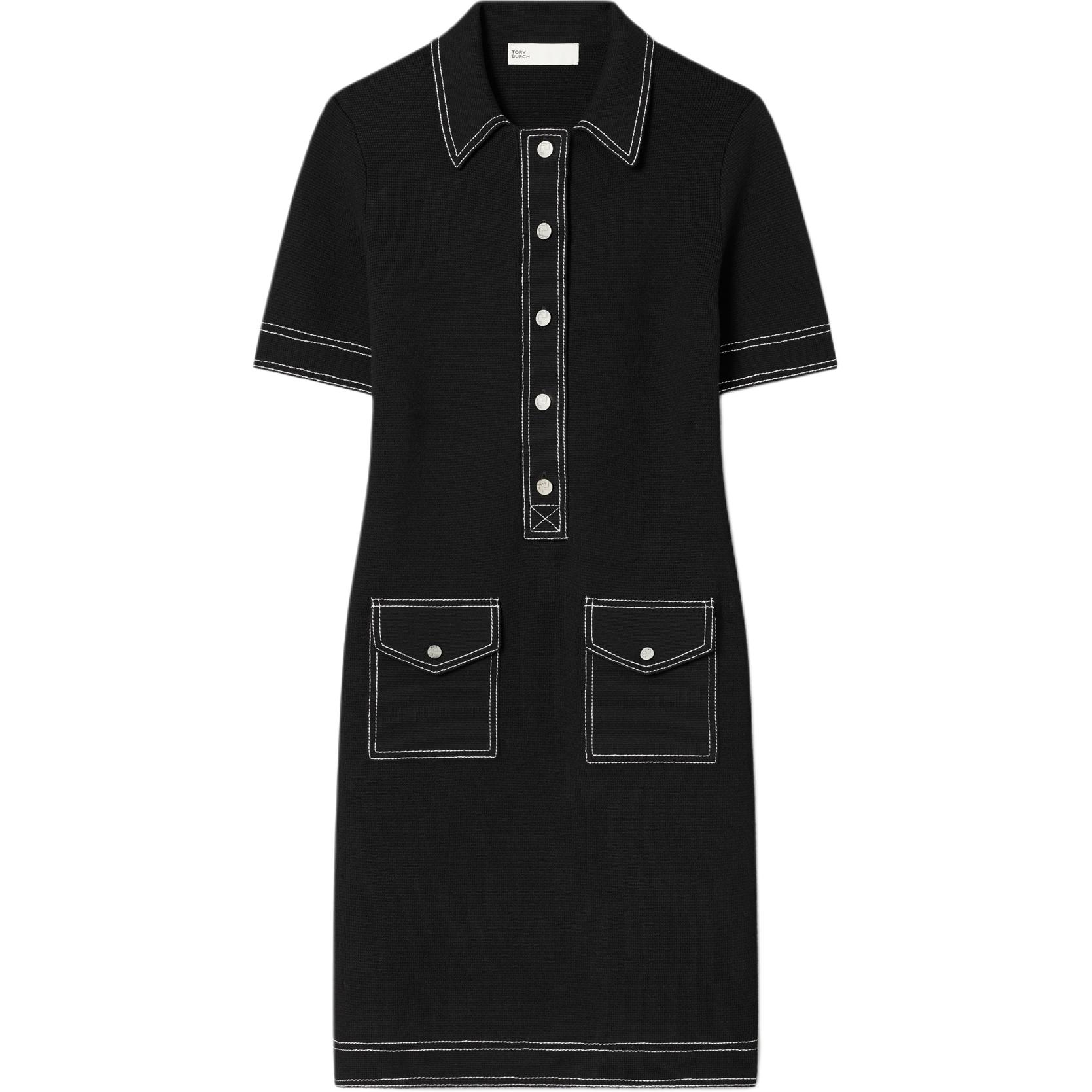 Женское платье с короткими рукавами Tory Burch, черный
Женское платье с короткими рукавами Tory Burch, черный