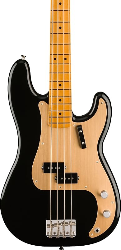 Басс гитара Fender Vintera II '50s Precision Bass Guitar, Black w/ Deluxe Gig Bag
Басс гитара Fender Vintera II '50s Precision Bass Guitar, Black w/ Deluxe Gig Bag
