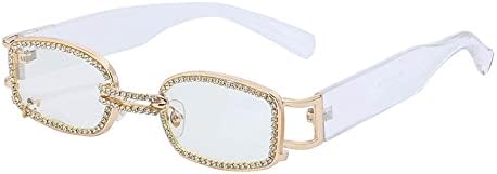 Панк-солнцезащитные очки квадратной формы для женщин, модные солнцезащитные очки с кристаллами в маленькой оправе для мужчин, защита от УФ-излучения UV400, прозрачные очки MTZJH, White
Панк-солнцезащитные очки квадратной формы для женщин, модные солнцезащитные очки с кристаллами в маленькой оправе для мужчин, защита от УФ-излучения UV400, прозрачные очки MTZJH, White