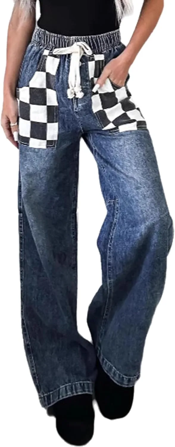 Женские джинсы baggy wide leg с потертостями и заплатками Xadsfeel
Женские джинсы baggy wide leg с потертостями и заплатками Xadsfeel