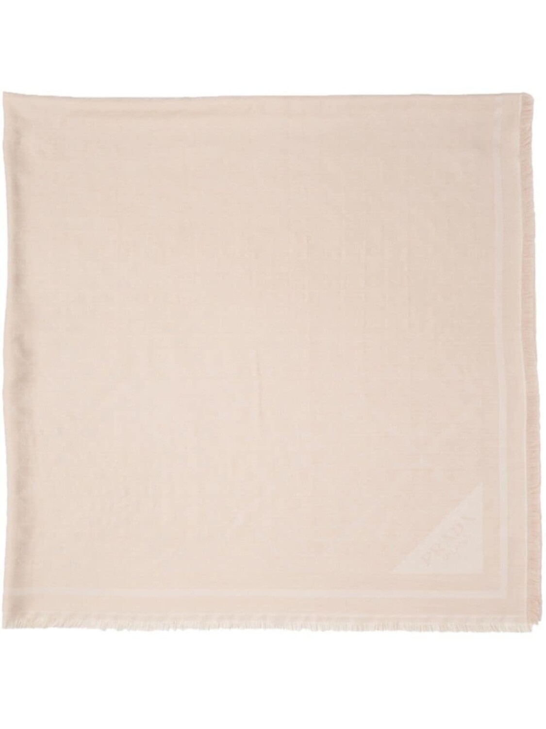 Prada жаккардовая шаль Symbole, нейтральный цвет 
Prada жаккардовая шаль Symbole, нейтральный цвет