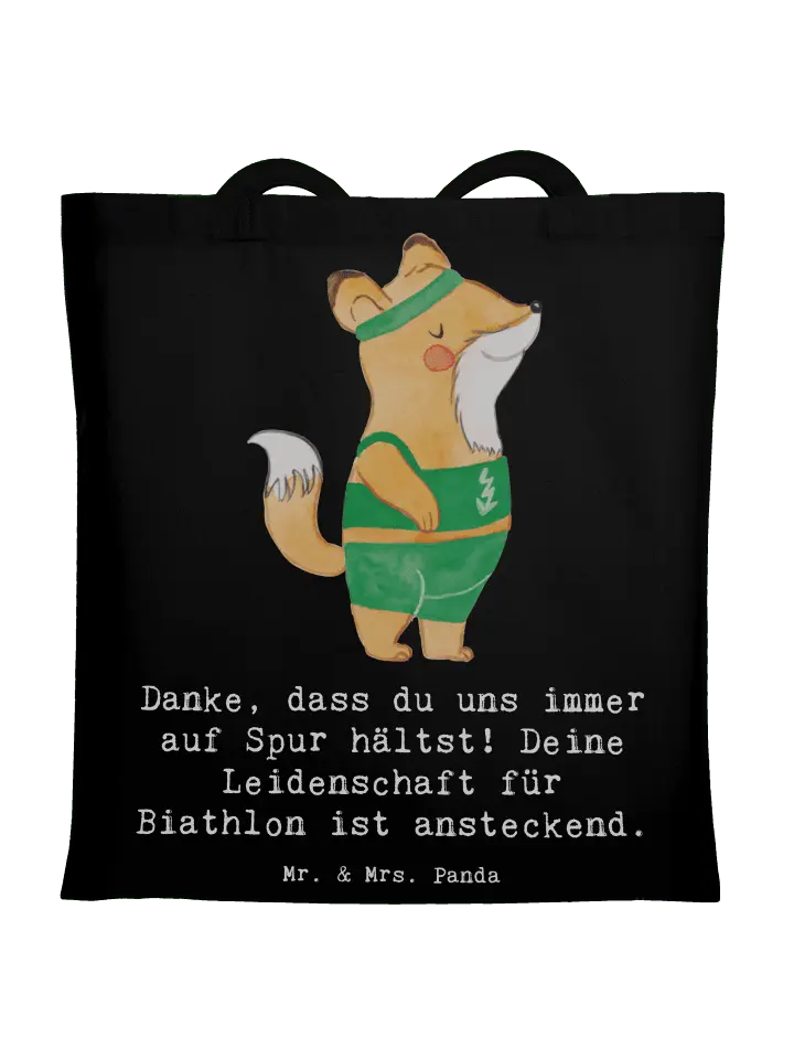 Сумка для переноски Mr & Mrs Panda Biathlon Trainerin, черный
Сумка для переноски Mr & Mrs Panda Biathlon Trainerin, черный