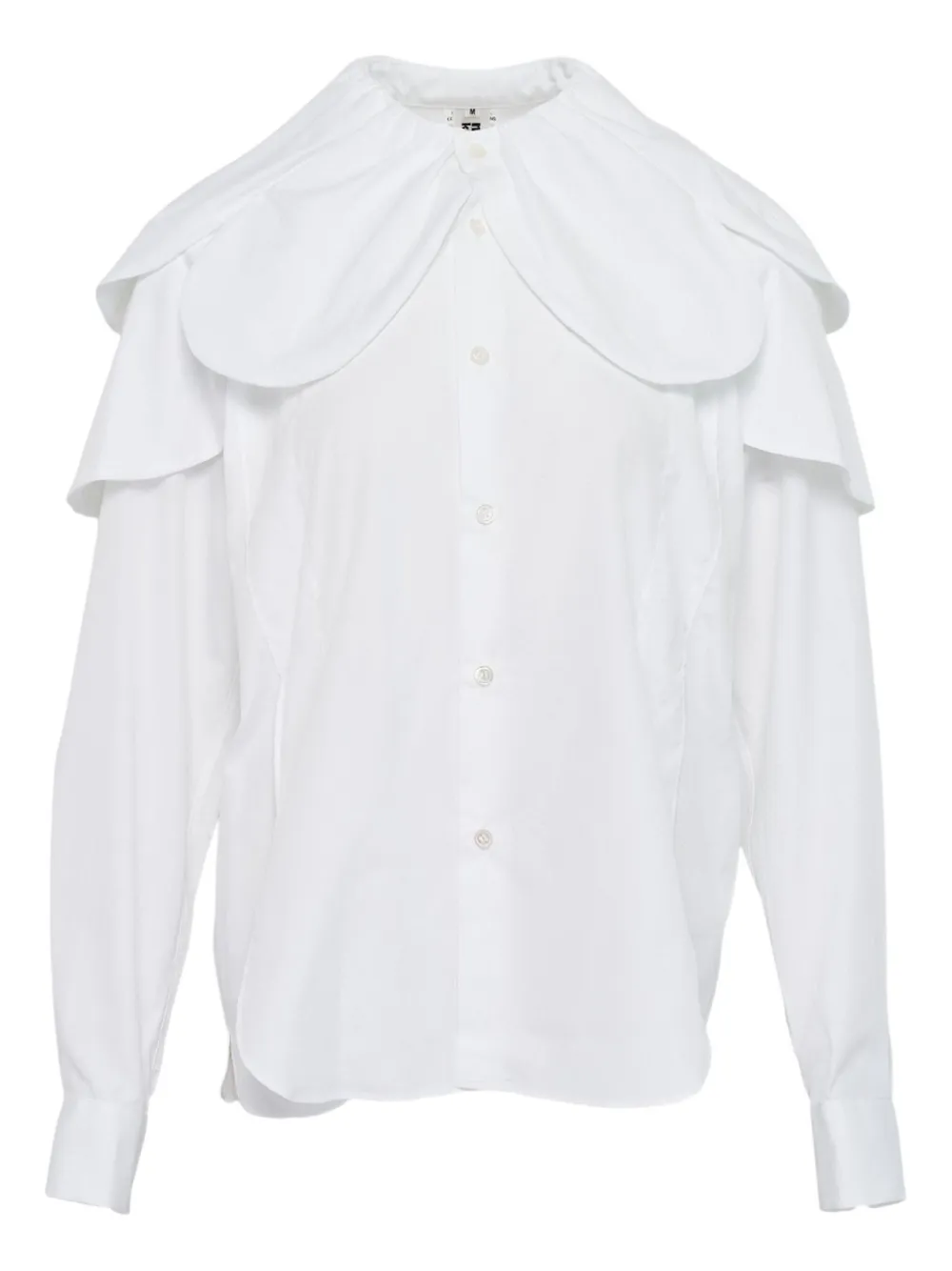 Хлопковая блузка Noir Kei Ninomiya, белый
Хлопковая блузка Noir Kei Ninomiya, белый