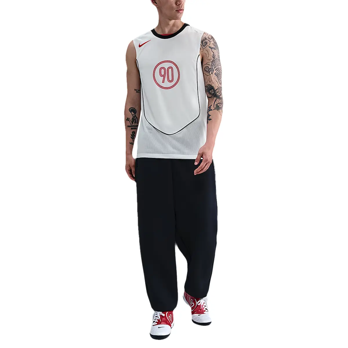 Футболка мужская Total 90 Dri FIT без рукавов Nike, черный/красный
Футболка мужская Total 90 Dri FIT без рукавов Nike, черный/красный