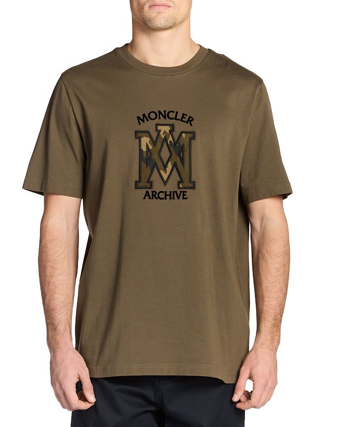Футболка с коротким рукавом и принтом логотипа Moncler, зеленый
Футболка с коротким рукавом и принтом логотипа Moncler, зеленый