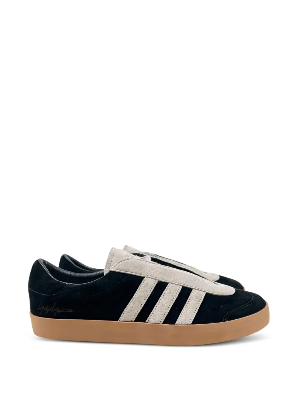 Кожаные кроссовки Gazelle с тремя полосками Y-3, черный
Кожаные кроссовки Gazelle с тремя полосками Y-3, черный