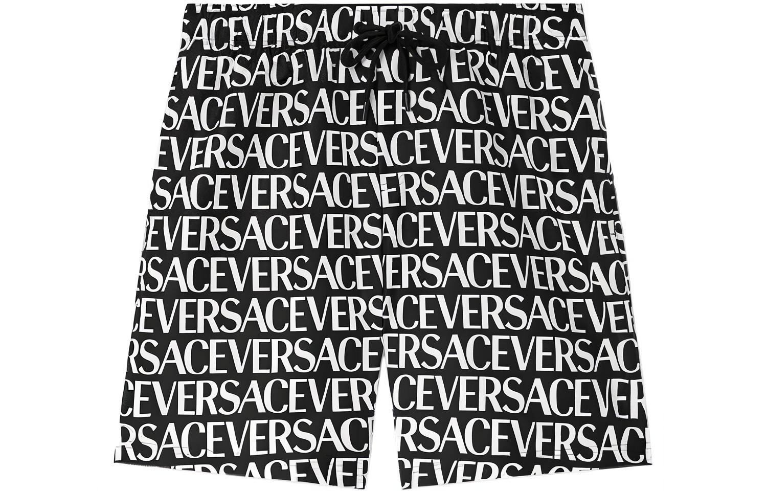 Шорты с принтом логотипа VERSACE, черный
Шорты с принтом логотипа VERSACE, черный