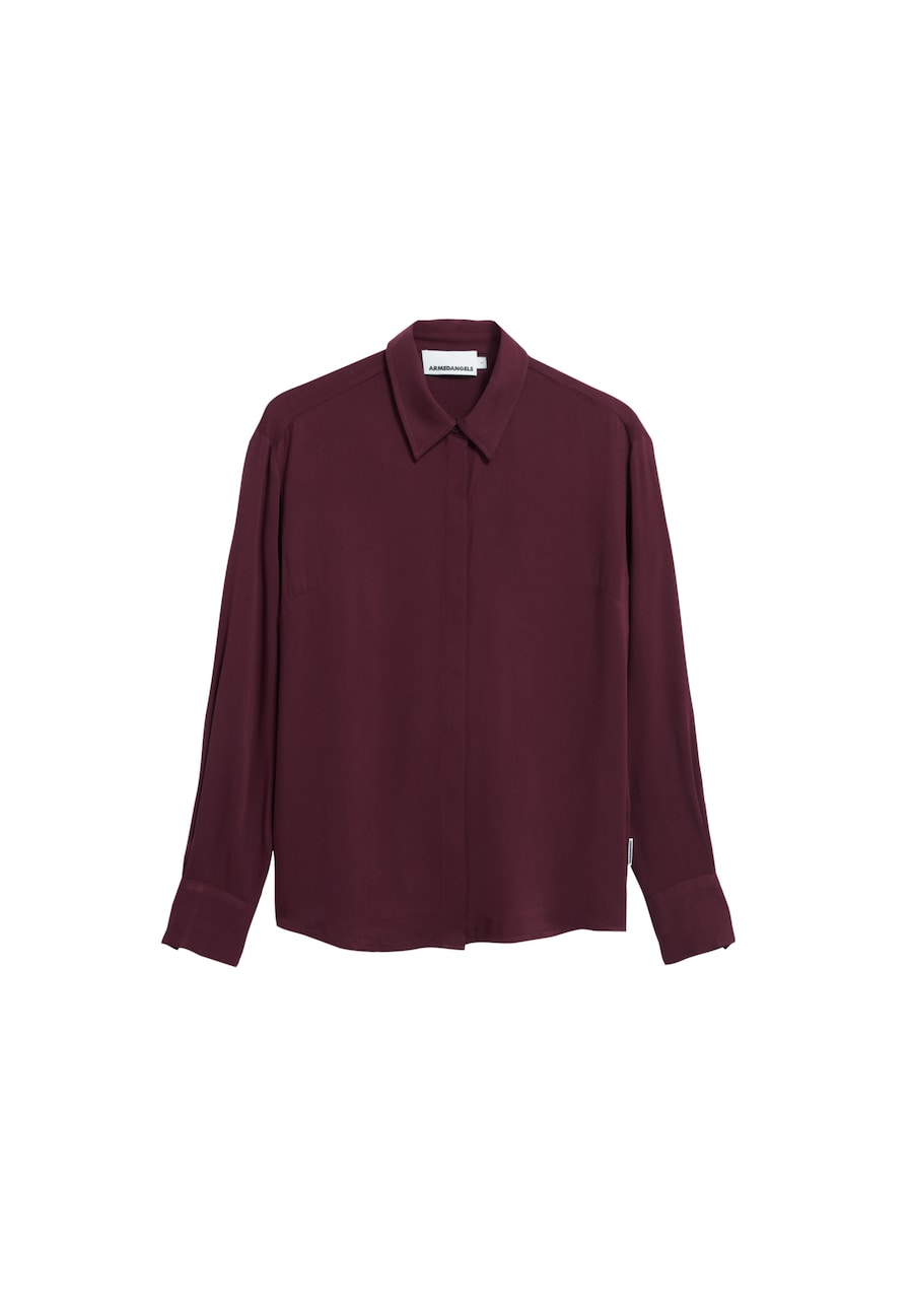Блуза ARMEDANGELS LARISAANA, бордовый
Блуза ARMEDANGELS LARISAANA, бордовый