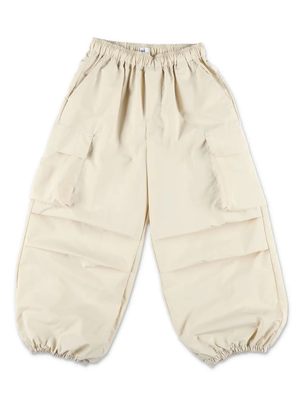 Брюки карго с кулиской Il Gufo, нейтральный
Брюки карго с кулиской Il Gufo, нейтральный