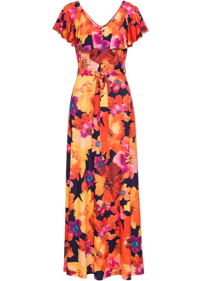 Платье макси с воланом и поясом Bodyflirt Boutique, желтый
Платье макси с воланом и поясом Bodyflirt Boutique, желтый