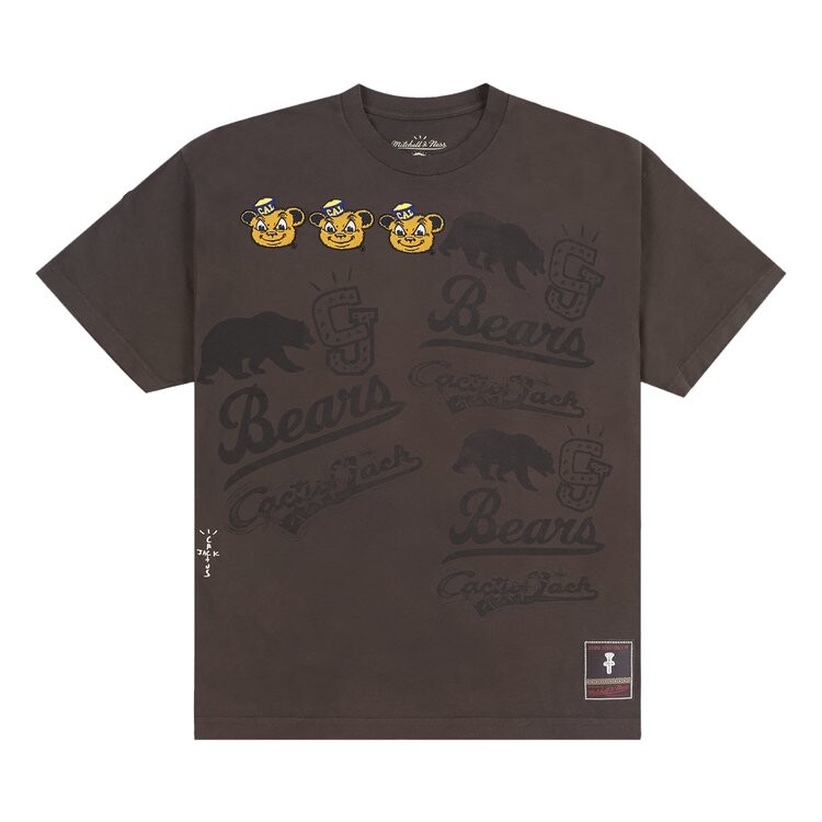 Футболка Cactus Jack By Travis Scott Cactus Jack by Travis Scott x Mitchell & Ness University Of California, Berkeley Seal Tee, коричневый
Футболка Cactus Jack By Travis Scott Cactus Jack by Travis Scott x Mitchell & Ness University Of California, Berkeley Seal Tee, коричневый