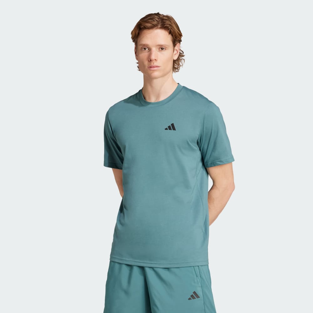 Футболка Adidas Train Essentials Feelready Training Tee, цвет Preloved Teal/Black
Футболка Adidas Train Essentials Feelready Training Tee, цвет Preloved Teal/Black