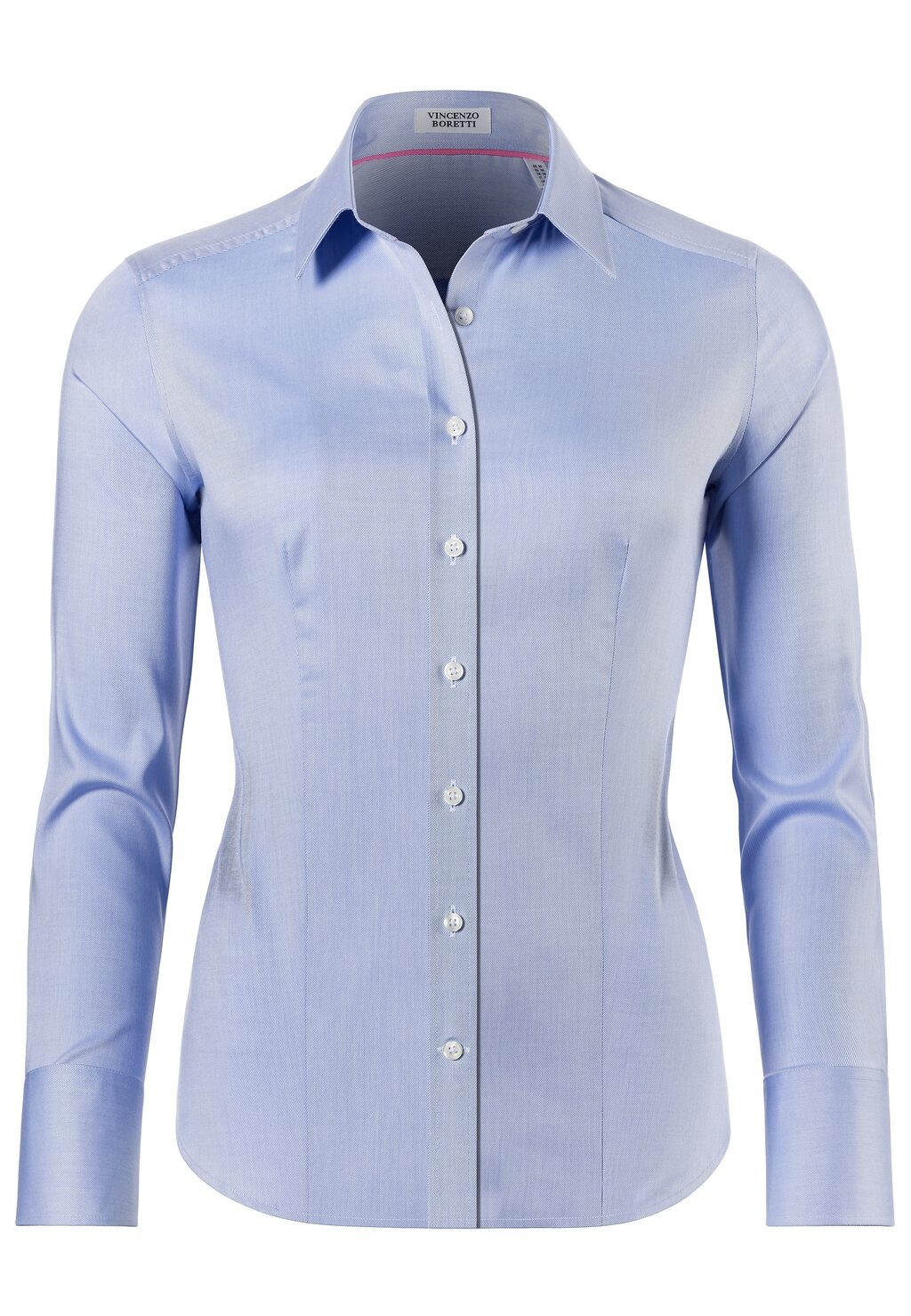 Блузка на пуговицах LEICHT TAILLIERT Vincenzo Boretti, светло-голубой
Блузка на пуговицах LEICHT TAILLIERT Vincenzo Boretti, светло-голубой