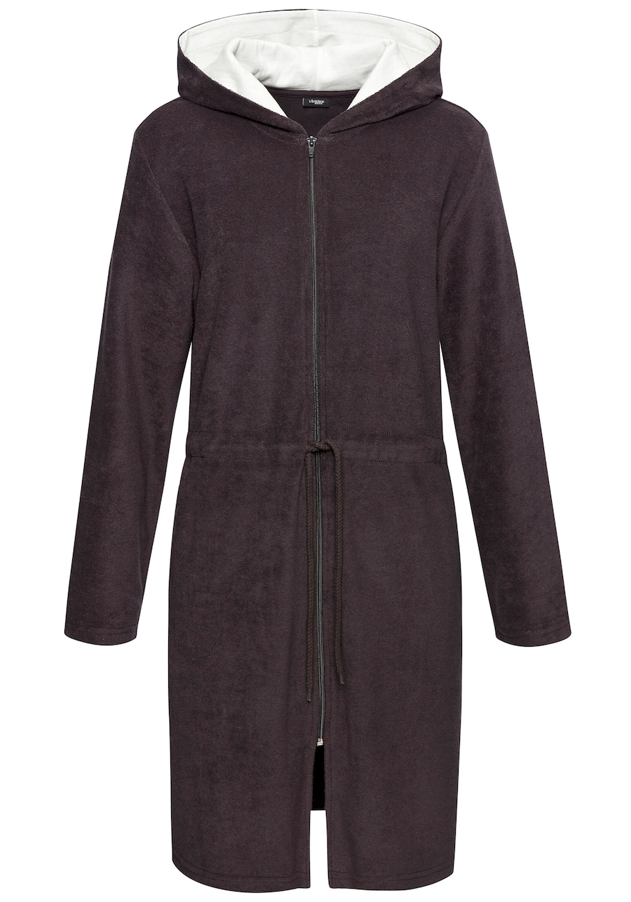 Короткий халат VIVANCE, темно-фиолетовый
Короткий халат VIVANCE, темно-фиолетовый