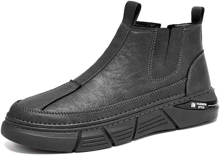 Мужские повседневные ботинки Qacksv, средние ботинки для мужчин, удобные высокие ботинки до щиколотки с противоскользящей подошвой, ботинки для повседневной носки на улице, черный
Мужские повседневные ботинки Qacksv, средние ботинки для мужчин, удобные высокие ботинки до щиколотки с противоскользящей подошвой, ботинки для повседневной носки на улице, черный
