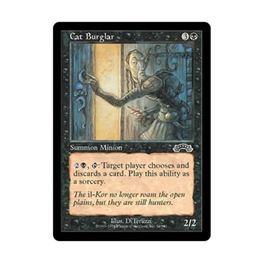 CCG Кот-грабитель (С), MTG - Exodus
CCG Кот-грабитель (С), MTG - Exodus