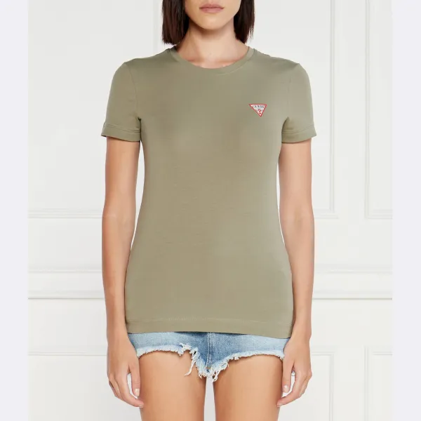 Облегающая футболка Guess, зеленый
Облегающая футболка Guess, зеленый