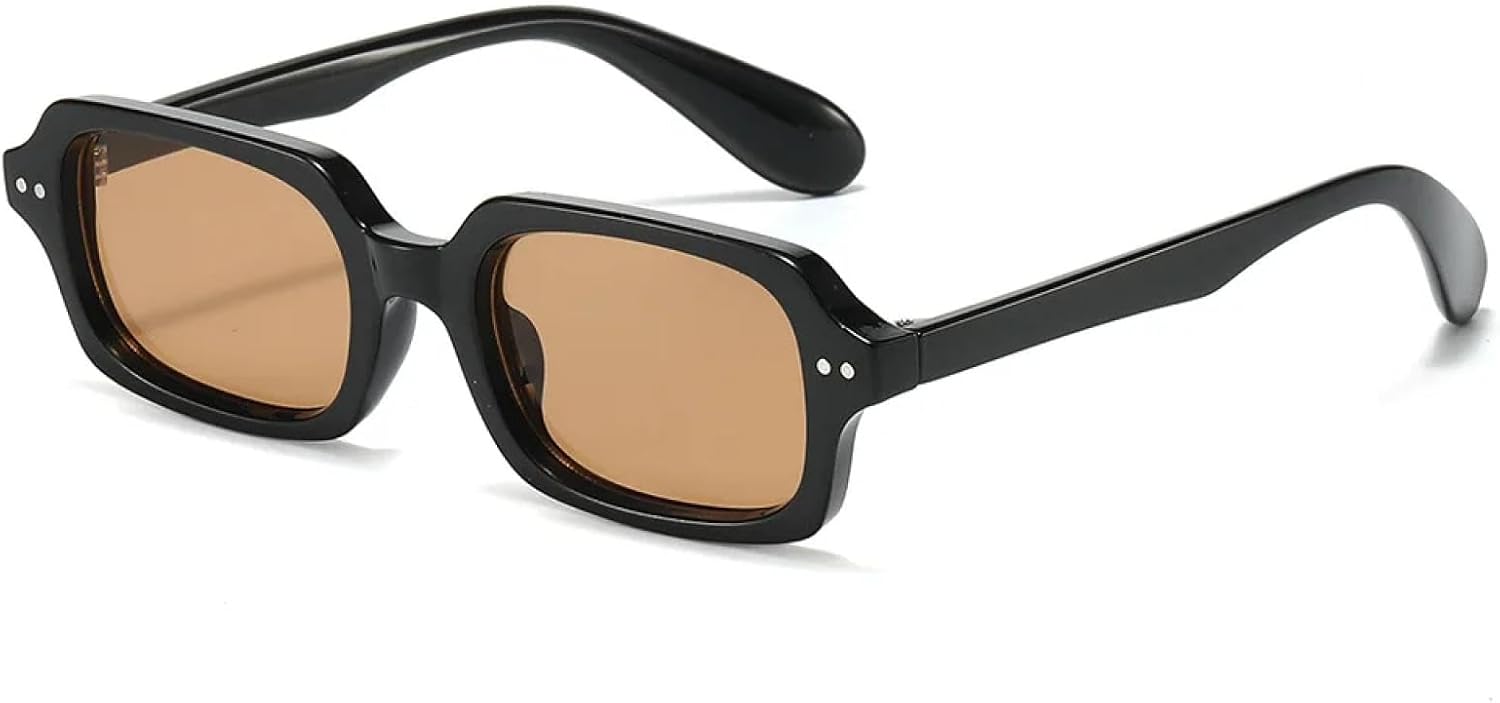 Солнцезащитные очки с защитой от УФ-излучения UV400 | Заклепки, маленькая оправа, панк | Для женщин и мужчин, для занятий спортом на открытом воздухе и вождения DSVIGF, Black Tea
Солнцезащитные очки с защитой от УФ-излучения UV400 | Заклепки, маленькая оправа, панк | Для женщин и мужчин, для занятий спортом на открытом воздухе и вождения DSVIGF, Black Tea