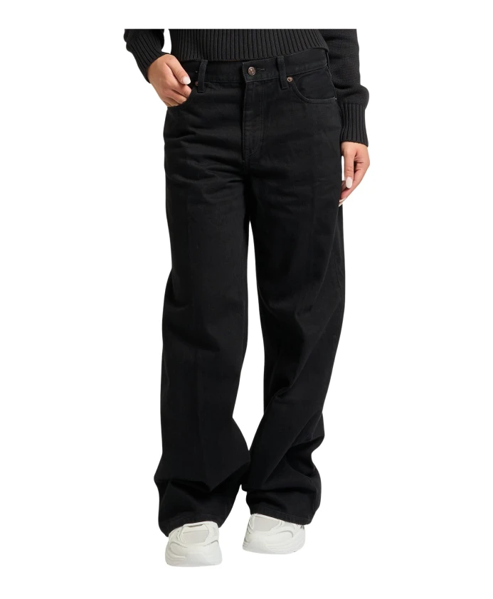 Черные мешковатые джинсы, низкая посадка Calvin Klein, черный
Черные мешковатые джинсы, низкая посадка Calvin Klein, черный