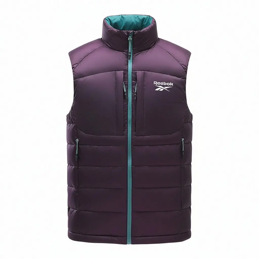 Пуховик-жилет Unisex со стойкой, легкий, прочие Reebok, фиолетовый
Пуховик-жилет Unisex со стойкой, легкий, прочие Reebok, фиолетовый