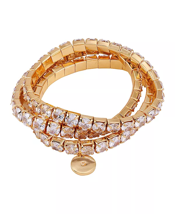 Комплект из трех эластичных браслетов золотистого или серебристого оттенка Vince Camuto, gold
Комплект из трех эластичных браслетов золотистого или серебристого оттенка Vince Camuto, gold