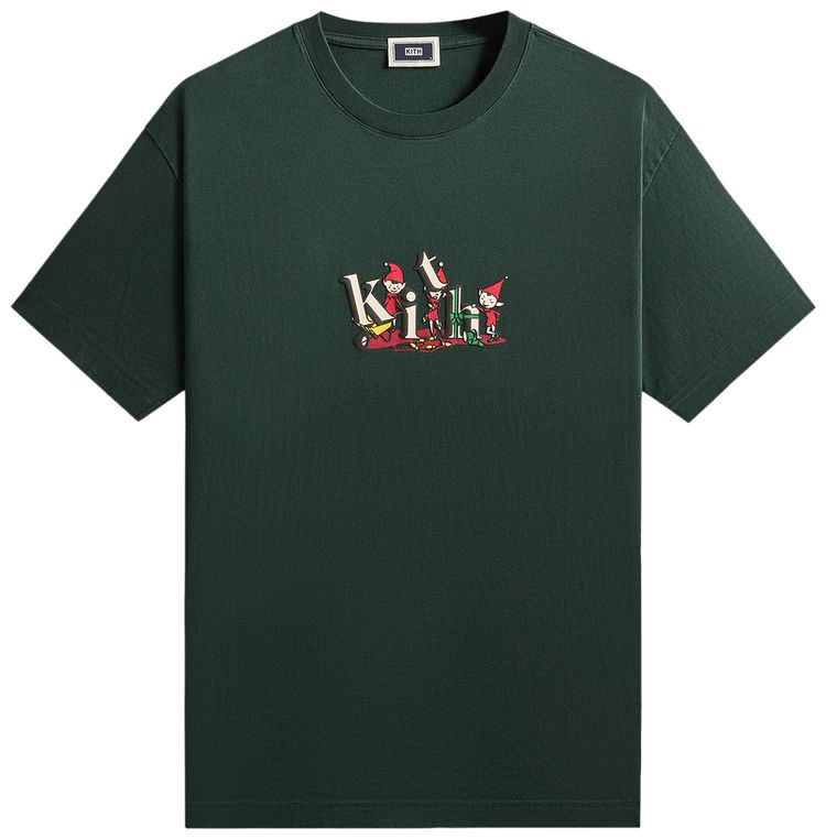 Футболка Kith Kithmas Serif Elf Tee, зеленый
Футболка Kith Kithmas Serif Elf Tee, зеленый