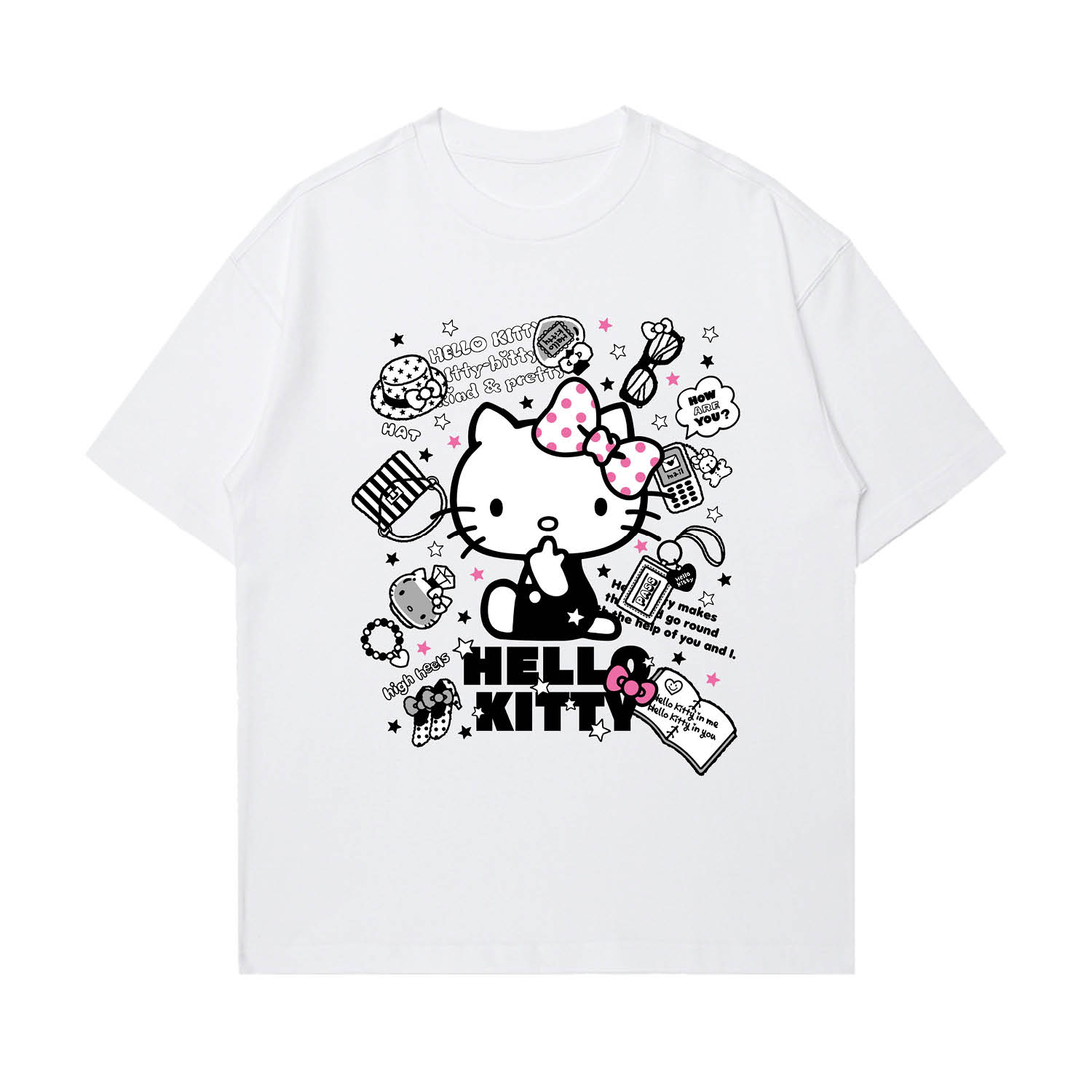 Футболка Hello Kitty Unisex Sanrio, белый
Футболка Hello Kitty Unisex Sanrio, белый