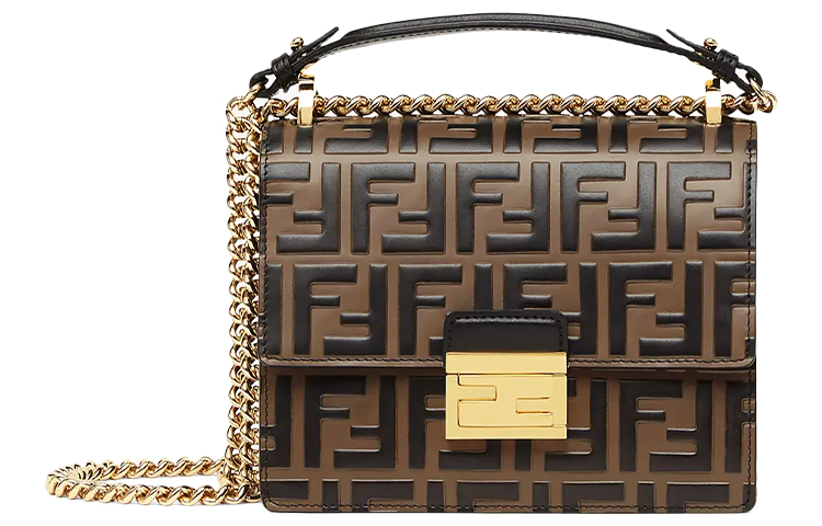 Кожаная сумка Kan U, через плечо, кросс-боди мини женская коричневая FENDI
Кожаная сумка Kan U, через плечо, кросс-боди мини женская коричневая FENDI