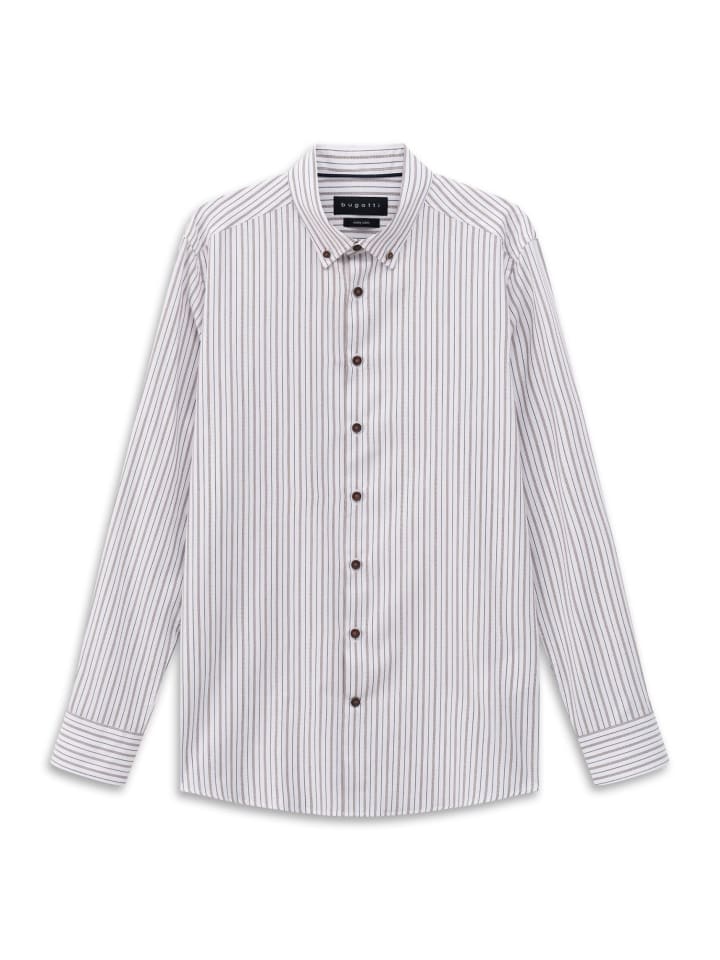 Bugatti Рубашка коричневого цвета в стиле 70-х
Bugatti Рубашка коричневого цвета в стиле 70-х