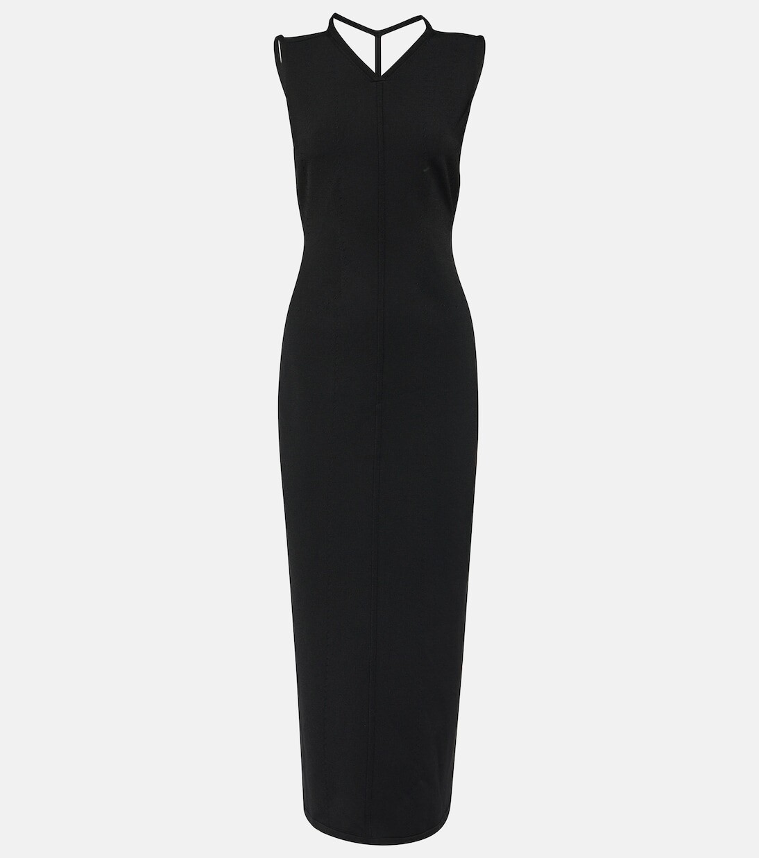 Платье макси teri с вырезом Khaite, черный
Платье макси teri с вырезом Khaite, черный