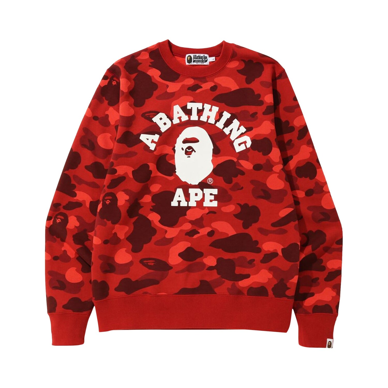 BAPE Color Camo College Crewneck, красный
BAPE Color Camo College Crewneck, красный