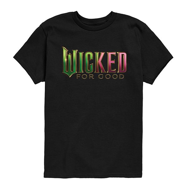 Футболка с принтом Wicked for Good для мальчиков 8-20 Licensed Character, Black
Футболка с принтом Wicked for Good для мальчиков 8-20 Licensed Character, Black