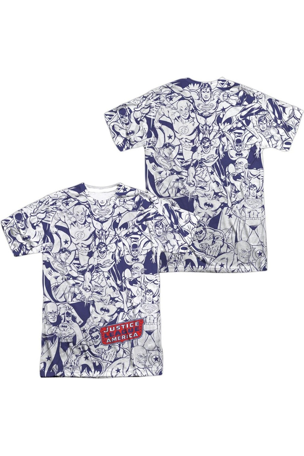 Футболка с коротким рукавом для взрослых из 100% полиэстера DC Comics Justice All Around (принт спереди/сзади) Gildan, белый
Футболка с коротким рукавом для взрослых из 100% полиэстера DC Comics Justice All Around (принт спереди/сзади) Gildan, белый