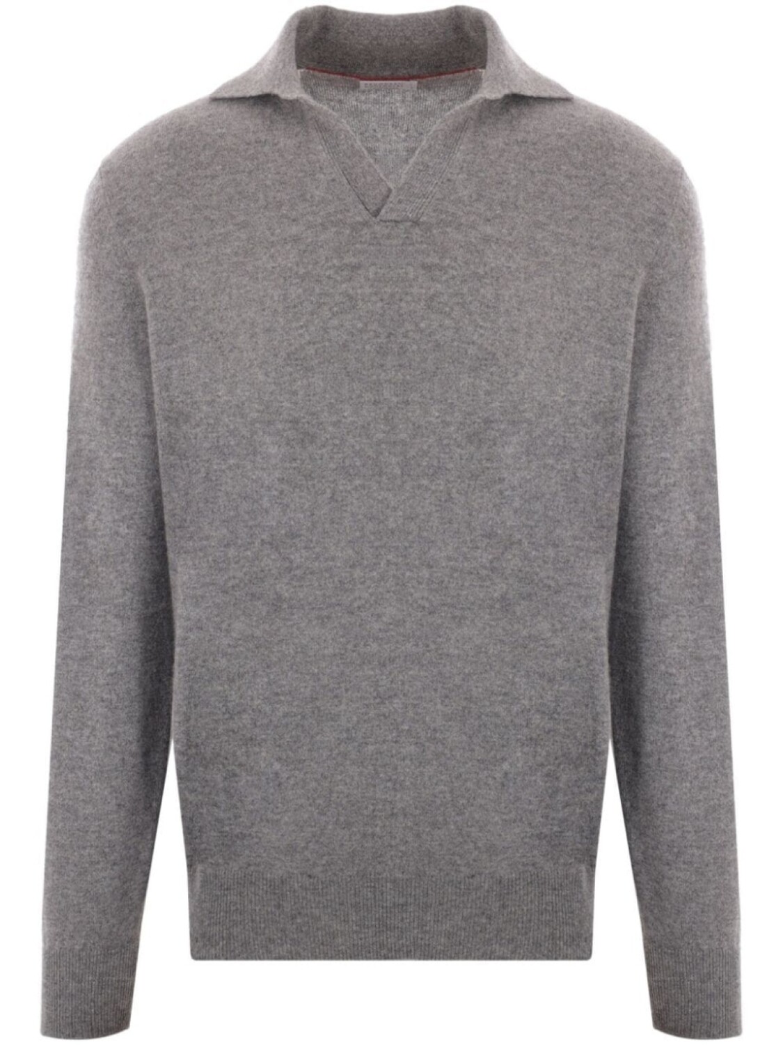 Brunello Cucinelli джемпер поло из кашемира, серый
Brunello Cucinelli джемпер поло из кашемира, серый