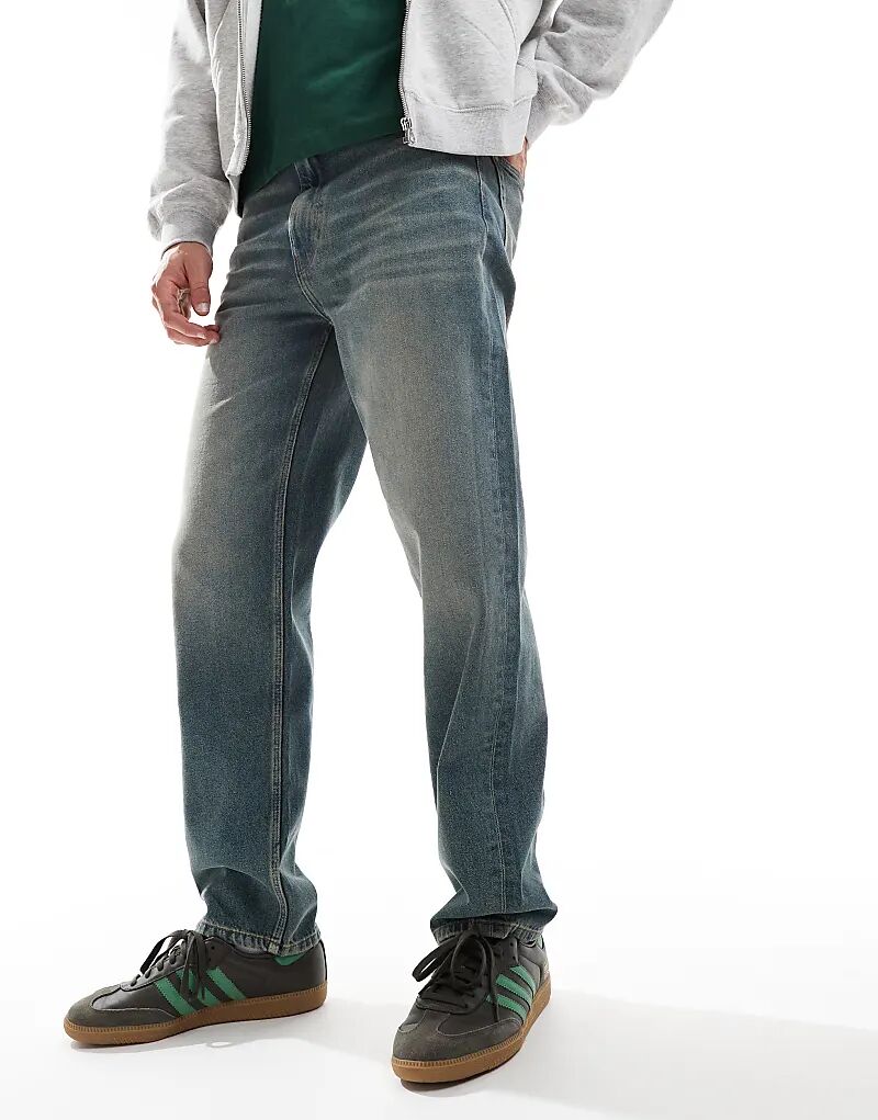 Джинсы прямого кроя с оттенком синего цвета ASOS DESIGN
Джинсы прямого кроя с оттенком синего цвета ASOS DESIGN